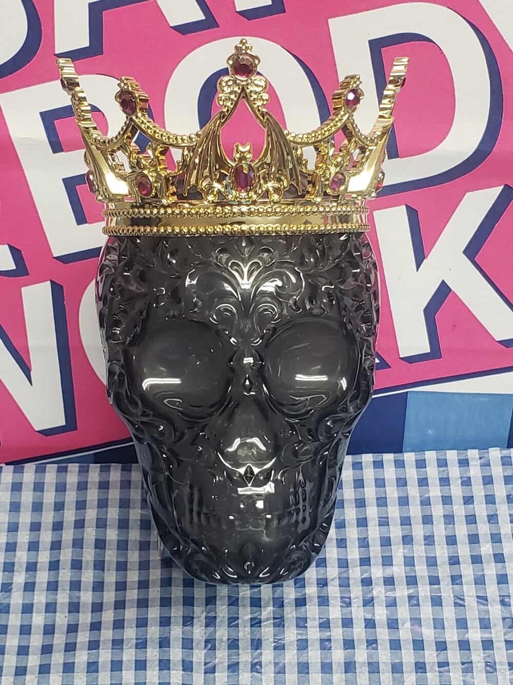 BBW Spooky Skull King Nightlight Wallflower Fragrance Plug In Home Scent Decor